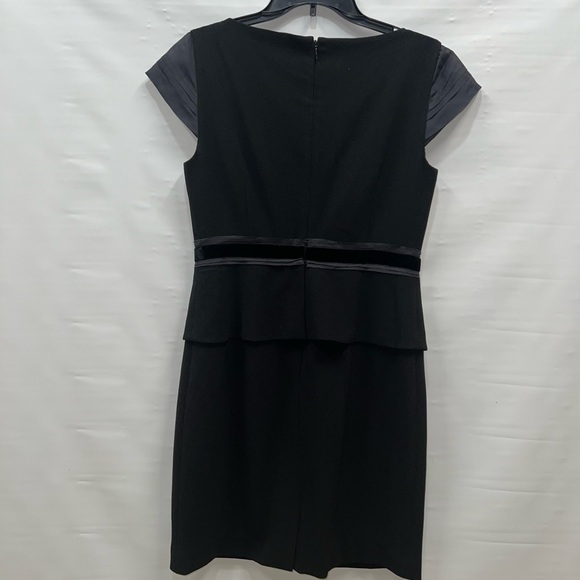 Tory Burch Dress Women’s Sz 8 Black Polyester Blend Sleeveless Zip Up - Picture 2 of 13